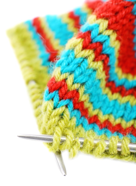 Kolorowy tradycyjny haft